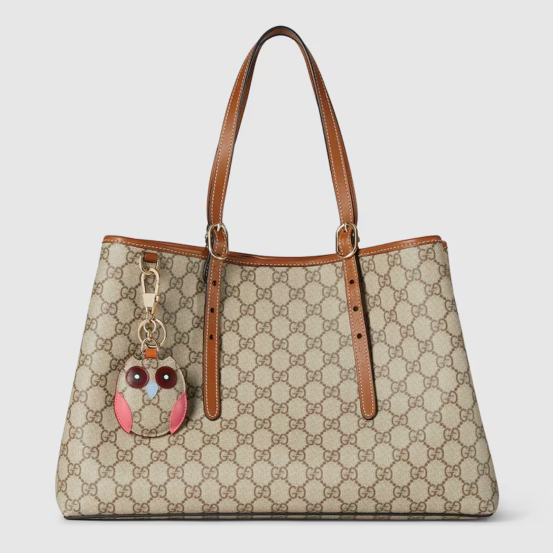 GG EMBLEM MEDIUM TOTE BAG